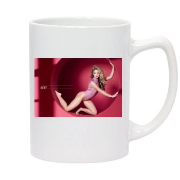 Shakira 14oz White Statesman Mug