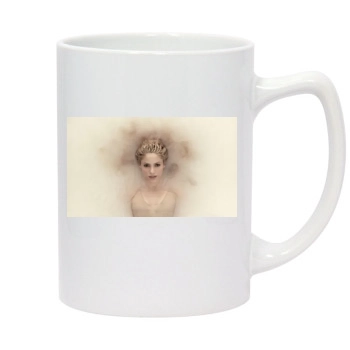 Shakira 14oz White Statesman Mug