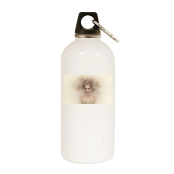 Shakira White Water Bottle With Carabiner