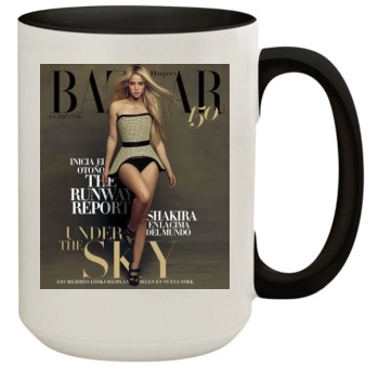 Shakira 15oz Colored Inner & Handle Mug