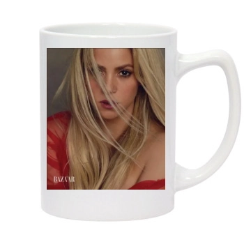 Shakira 14oz White Statesman Mug