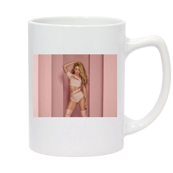 Shakira 14oz White Statesman Mug