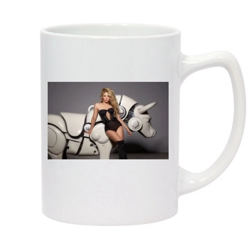 Shakira 14oz White Statesman Mug