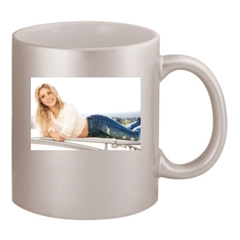 Shakira 11oz Metallic Silver Mug