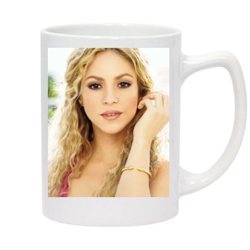 Shakira 14oz White Statesman Mug