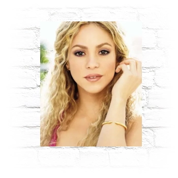 Shakira Metal Wall Art