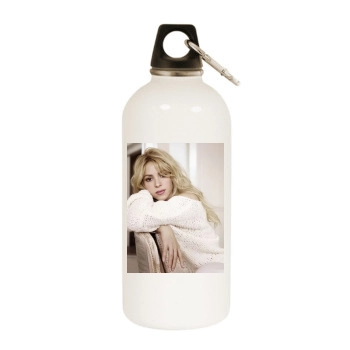 Shakira White Water Bottle With Carabiner