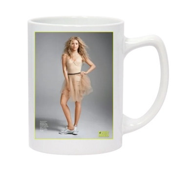 Shakira 14oz White Statesman Mug