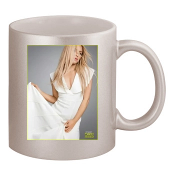 Shakira 11oz Metallic Silver Mug