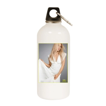 Shakira White Water Bottle With Carabiner