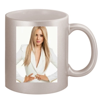 Shakira 11oz Metallic Silver Mug