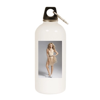 Shakira White Water Bottle With Carabiner