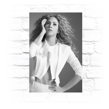 Shakira Metal Wall Art