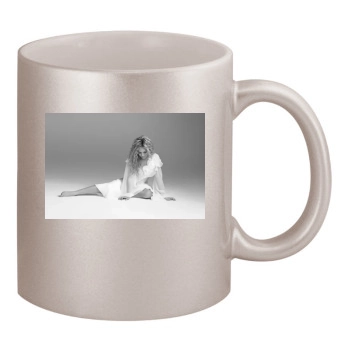 Shakira 11oz Metallic Silver Mug