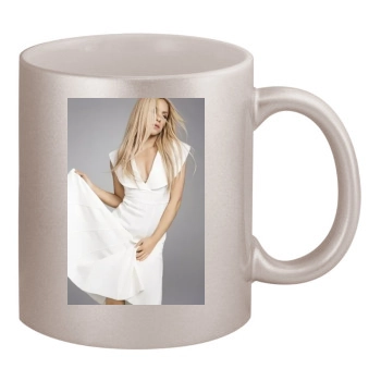 Shakira 11oz Metallic Silver Mug