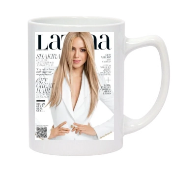 Shakira 14oz White Statesman Mug