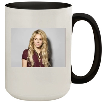 Shakira 15oz Colored Inner & Handle Mug