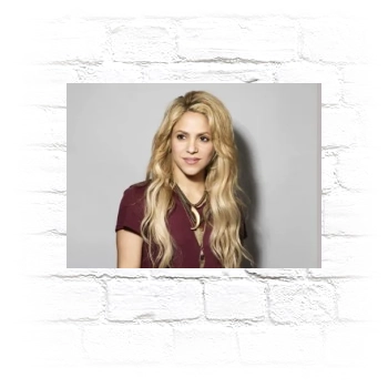 Shakira Metal Wall Art