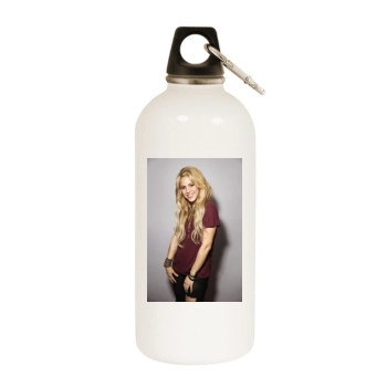 Shakira White Water Bottle With Carabiner