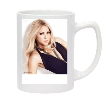 Shakira 14oz White Statesman Mug