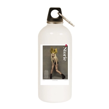 Shakira White Water Bottle With Carabiner