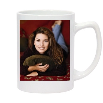 Shania Twain 14oz White Statesman Mug