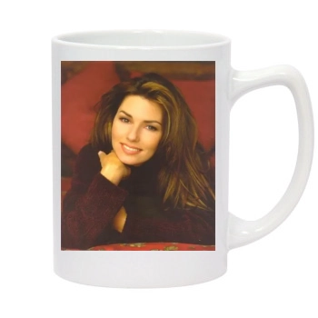 Shania Twain 14oz White Statesman Mug