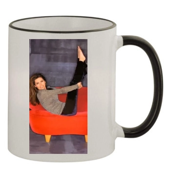 Shania Twain 11oz Colored Rim & Handle Mug