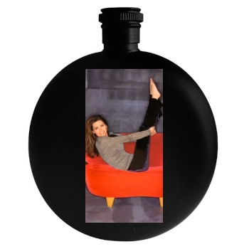 Shania Twain Round Flask