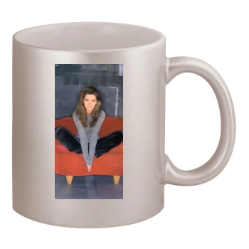 Shania Twain 11oz Metallic Silver Mug