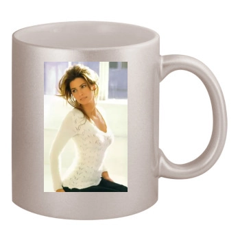 Shania Twain 11oz Metallic Silver Mug