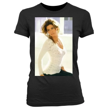 Shania Twain Women's Junior Cut Crewneck T-Shirt