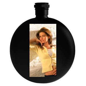 Shania Twain Round Flask