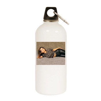 Shania Twain White Water Bottle With Carabiner