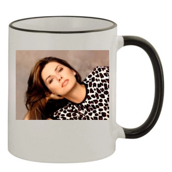 Shania Twain 11oz Colored Rim & Handle Mug