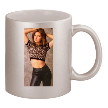 Shania Twain 11oz Metallic Silver Mug