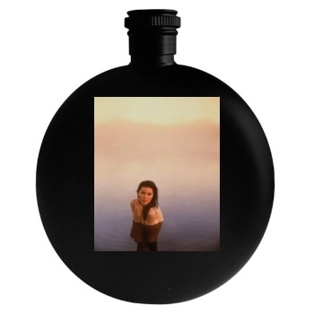 Shania Twain Round Flask