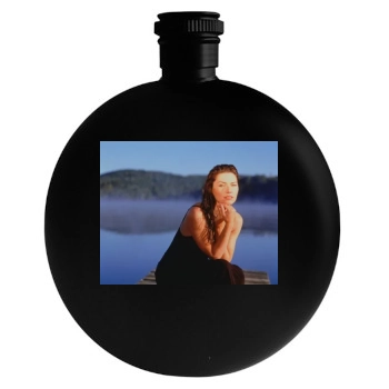 Shania Twain Round Flask