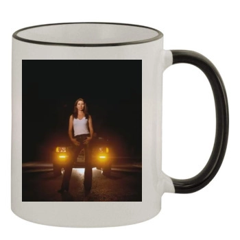 Shania Twain 11oz Colored Rim & Handle Mug