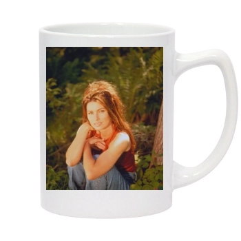 Shania Twain 14oz White Statesman Mug