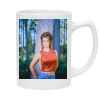 Shania Twain 14oz White Statesman Mug