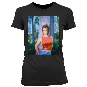 Shania Twain Women's Junior Cut Crewneck T-Shirt