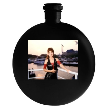 Shania Twain Round Flask