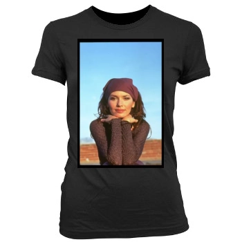 Shania Twain Women's Junior Cut Crewneck T-Shirt