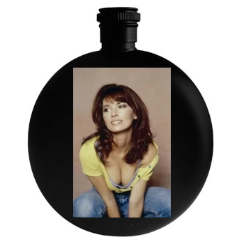 Shania Twain Round Flask