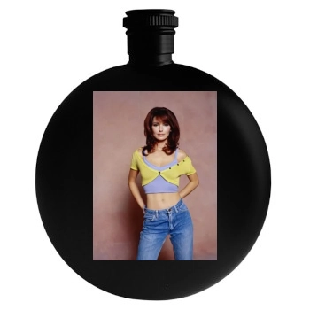 Shania Twain Round Flask