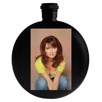 Shania Twain Round Flask