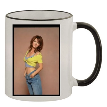 Shania Twain 11oz Colored Rim & Handle Mug