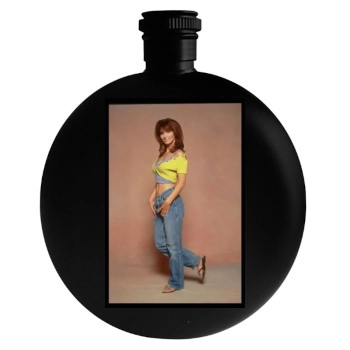 Shania Twain Round Flask