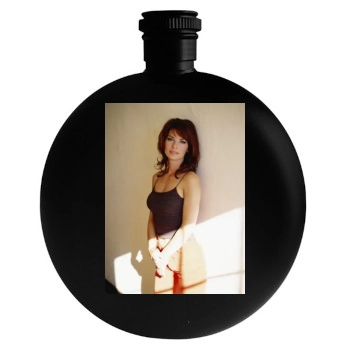 Shania Twain Round Flask